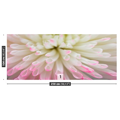 Mural de parede Áster branco