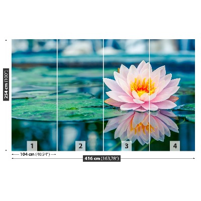 Papel de parede Lótus rosa