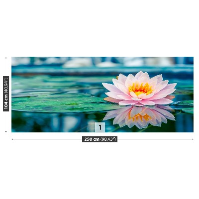 Papel de parede Lótus rosa