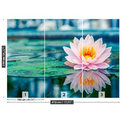 Papel de parede Lótus rosa