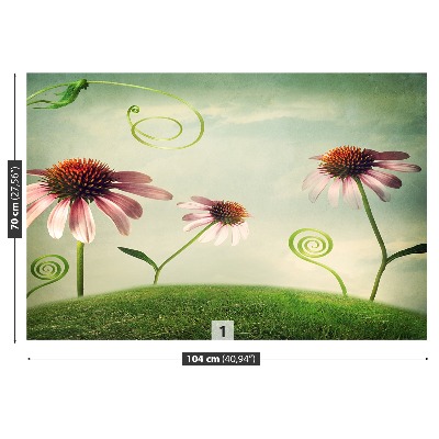 Mural de parede Flores Vintage