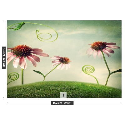 Mural de parede Flores Vintage