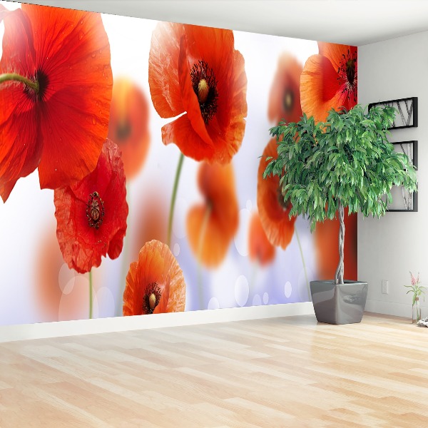 Mural de parede Papoula