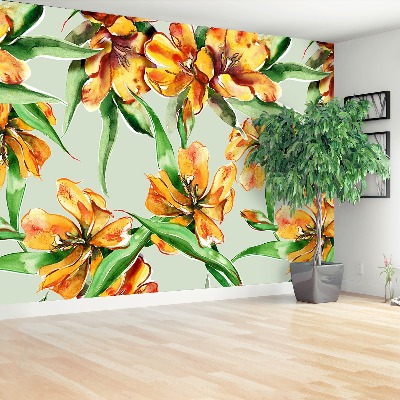 Papel de parede Tulipas Flores