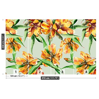 Papel de parede Tulipas Flores