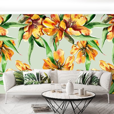 Papel de parede Tulipas Flores