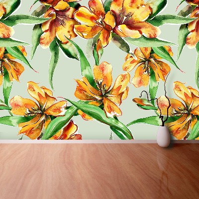 Papel de parede Tulipas Flores