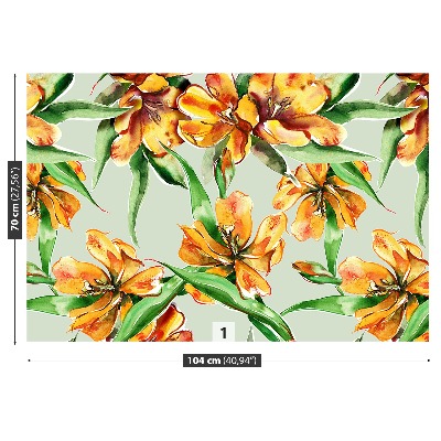 Papel de parede Tulipas Flores