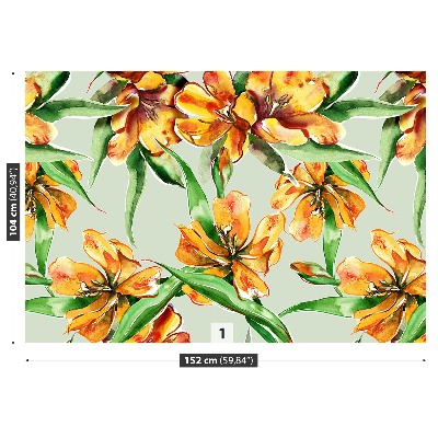 Papel de parede Tulipas Flores