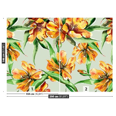 Papel de parede Tulipas Flores