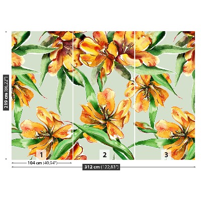 Papel de parede Tulipas Flores