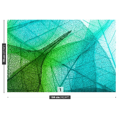 Mural de parede Textura de folhas