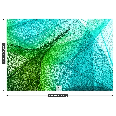 Mural de parede Textura de folhas