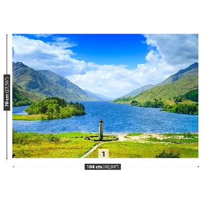 Mural de parede Lago Escócia
