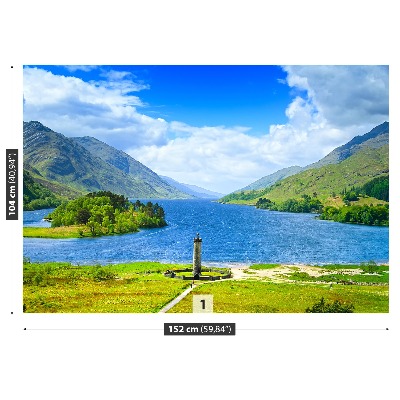 Mural de parede Lago Escócia