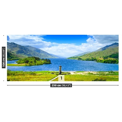 Mural de parede Lago Escócia