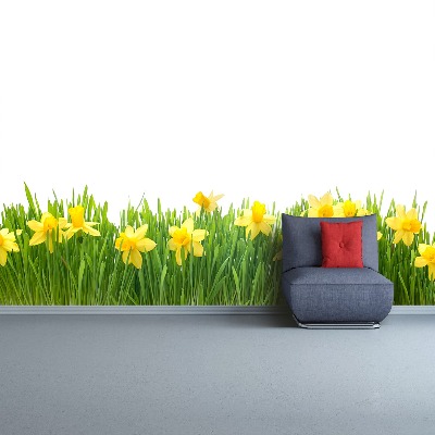 Papel de parede Narciso Branco