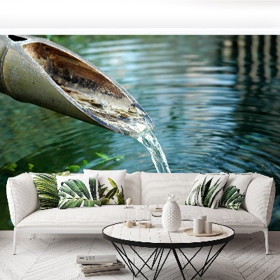 Mural de parede Fonte de bambu