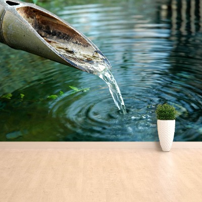 Mural de parede Fonte de bambu