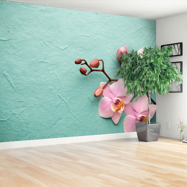 Mural de parede Rosa Orquídea