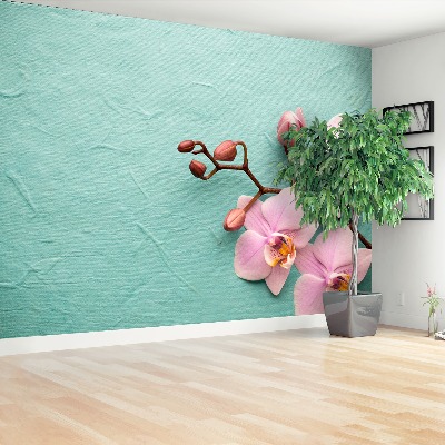 Mural de parede Rosa Orquídea