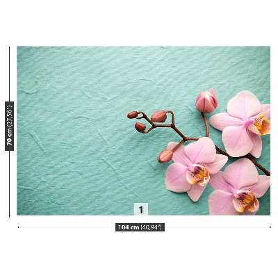 Mural de parede Rosa Orquídea