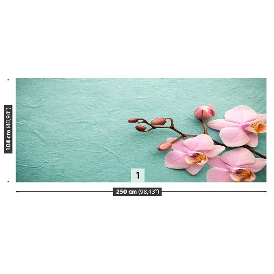 Mural de parede Rosa Orquídea