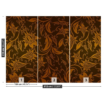 Papel de parede Padrão floral