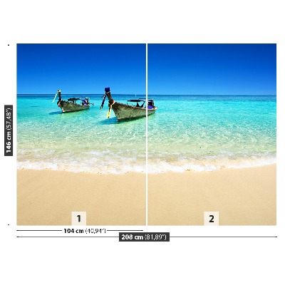 Papel de parede Praia Mar Trópico