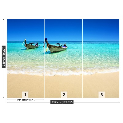 Papel de parede Praia Mar Trópico