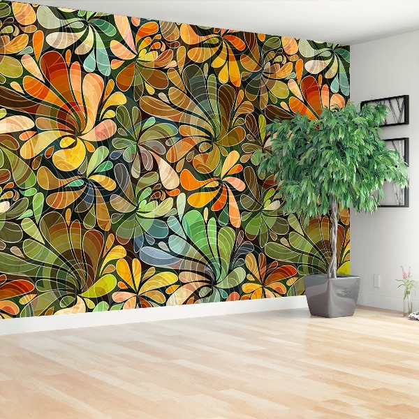 Mural de parede Padrão floral