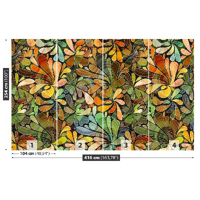 Mural de parede Padrão floral