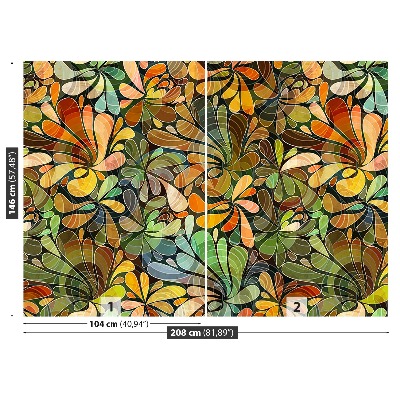 Mural de parede Padrão floral