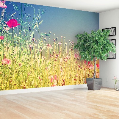 Papel de parede Flores Vintage