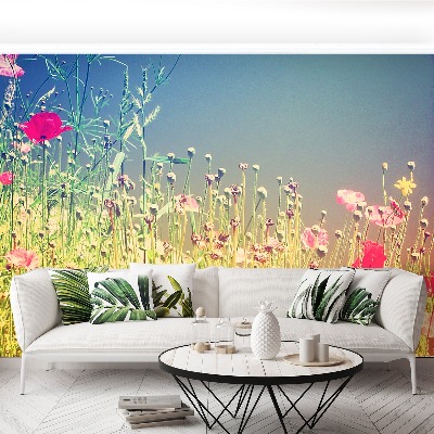 Papel de parede Flores Vintage