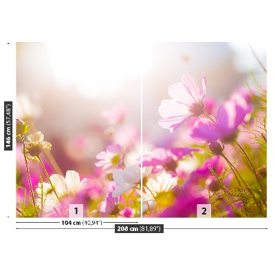 Mural de parede Margaridas Flores