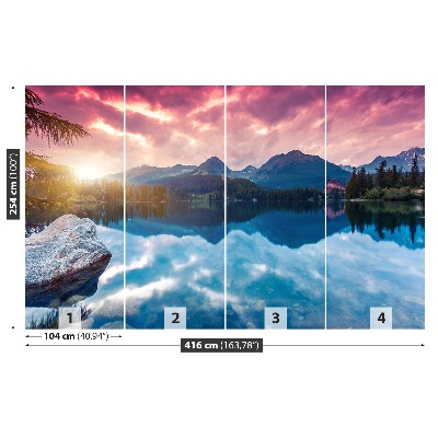 Mural de parede Lago de montanha