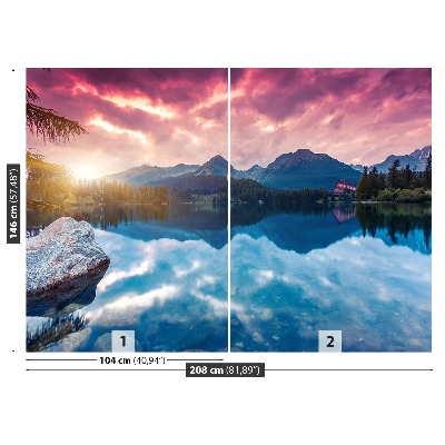 Mural de parede Lago de montanha
