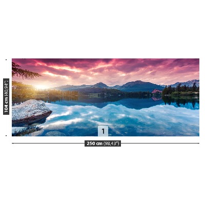 Mural de parede Lago de montanha