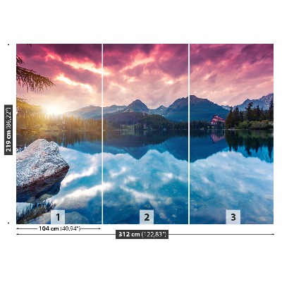Mural de parede Lago de montanha