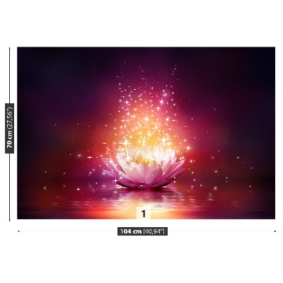 Mural de parede Estrelas de Lótus