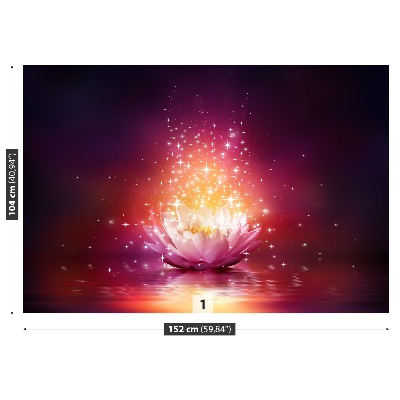 Mural de parede Estrelas de Lótus