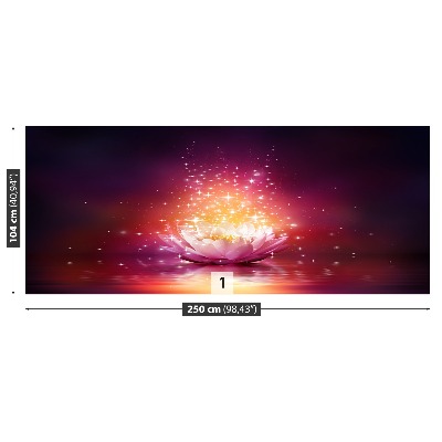 Mural de parede Estrelas de Lótus