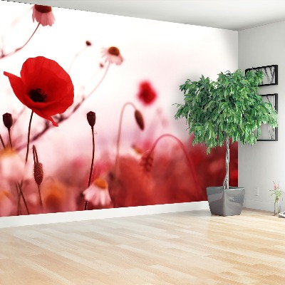 Mural de parede Campo de papoulas