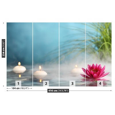 Papel de parede Velas de Lótus