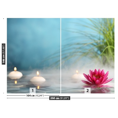Papel de parede Velas de Lótus