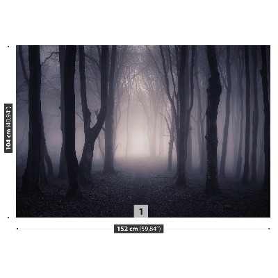 Papel de parede Floresta escura