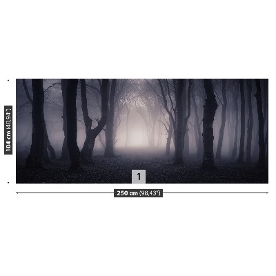 Papel de parede Floresta escura