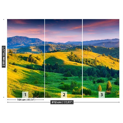 Papel de parede Montanhas de Verão