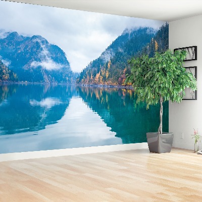 Mural de parede Lago no outono